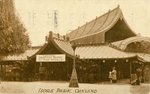 Largest Skating Rink in the World, Idora Park, Oakland, California, mailed 1912